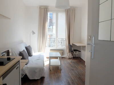 Location appartement studio Paris 19e