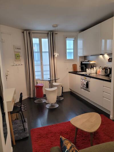 Location appartement studio Paris 17e
