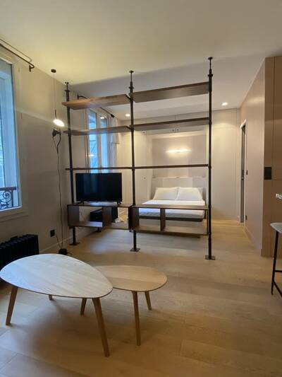 Location appartement studio Paris 17e