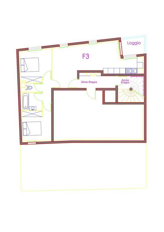 Appartement 2.320&nbsp;&euro; 54&nbsp;m² Montreuil