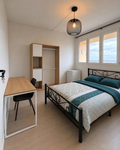 Location chambre en colocation 6 pièces Villeneuve-la-Garenne (92390)