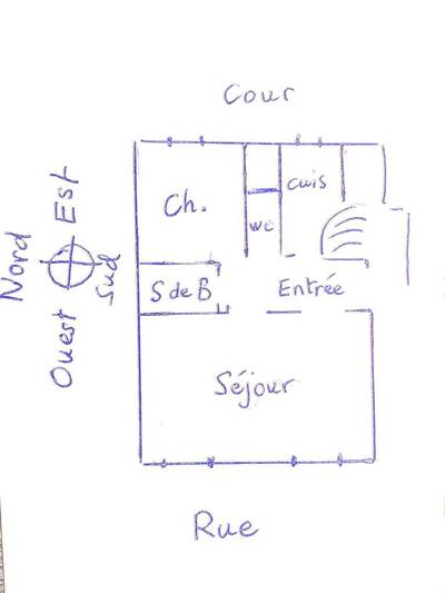 Location appartement 2 pièces Paris 12e