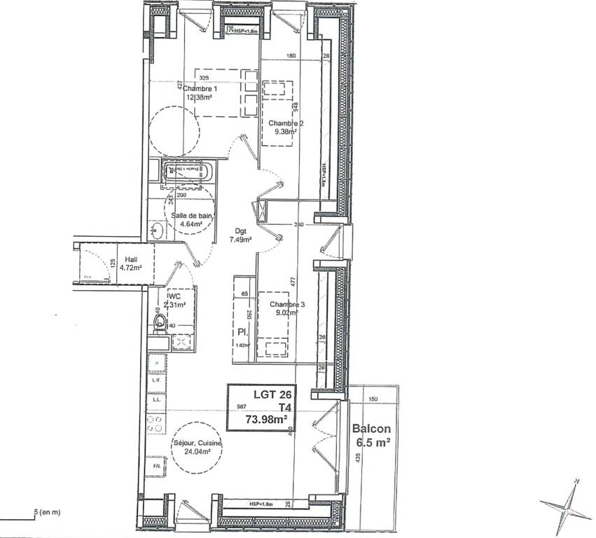 Vente appartement 4 pièces 73 m² Wattignies (59139) - 73 m² - 265.000 € | Particulier à Particulier — 9