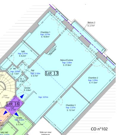 Vente appartement 4 pièces Toulon (83)