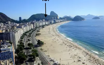 Brésil, À 100 M De La Plage De Copacabana,