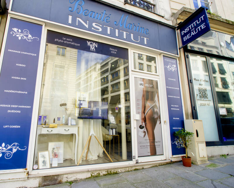 CARTE-PHOTO PARIS - Devanture d'une épicerie parisienne