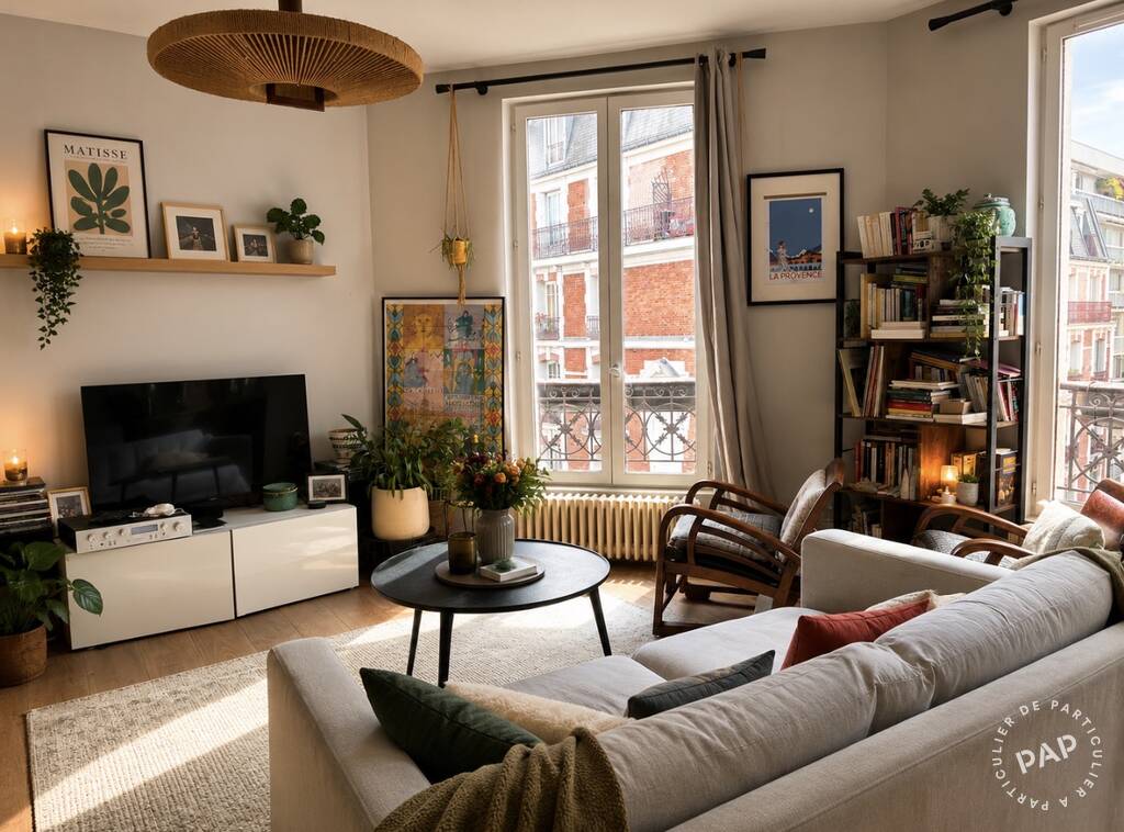 Appartement 2 pièces 45 m² · à Paris 19e · 45 m² · 420 000 €