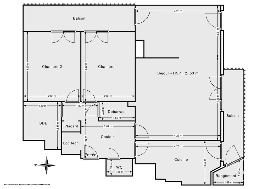 Vente Appartement Chantilly (60500) 70&nbsp;m² 207.000&nbsp;&euro;