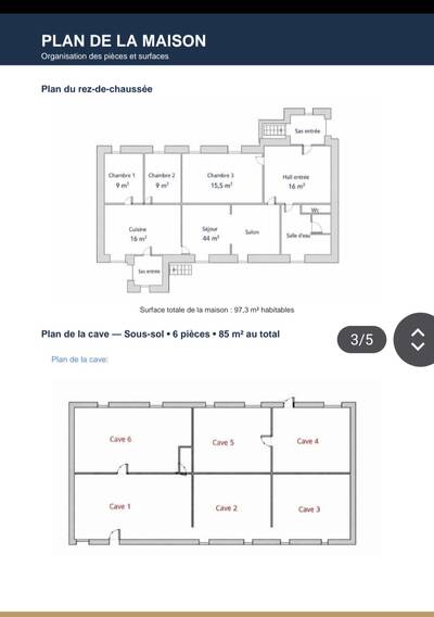 Vente maison 5 pièces Cagnac-les-Mines (81130)