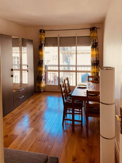 Location appartement studio Paris 16e