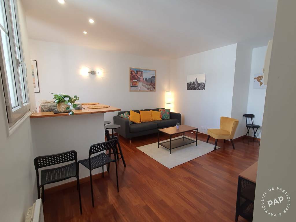 Location meublée appartement 2 pièces 35 m² Boulogne-Billancourt
