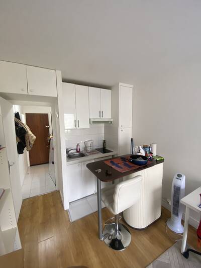 Location appartement studio Paris 16e