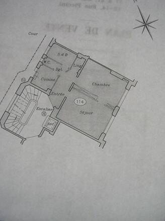 Location appartement 2 pièces Paris 16e