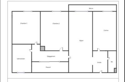 Location chambre en colocation 4 pièces Paris 15e