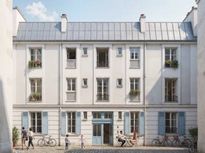 Vente appartement 2 pièces Paris 19e