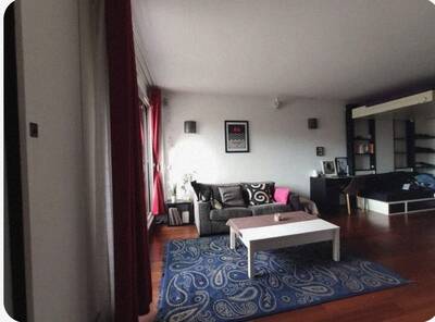 Location appartement studio Paris 19e