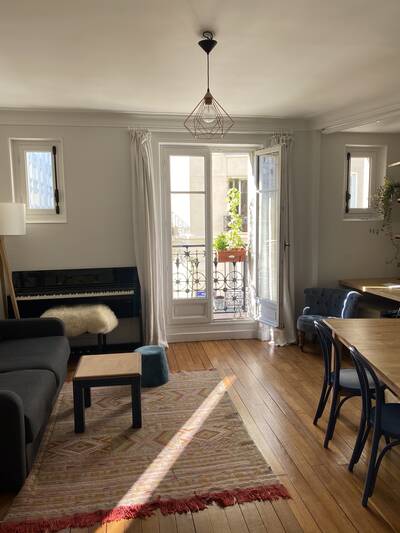 Location appartement 2 pièces Paris 19e