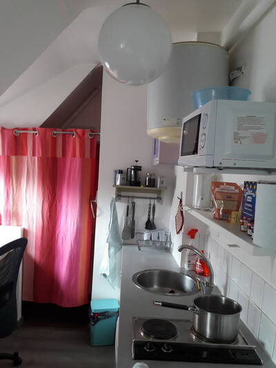 Location appartement studio Paris 16e