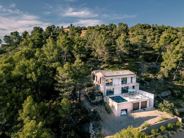 Rognes - Maison D’architecte Bioclimatique Avec Vue