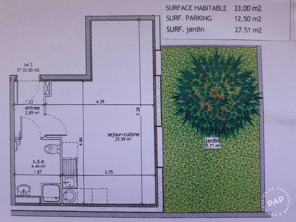 Vente studio 33 m² Aubergenville (78410) - 33 m² - 129.500 € | Particulier à Particulier — 5