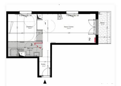 Location appartement 2 pièces Villeneuve-Saint-Georges (94190)