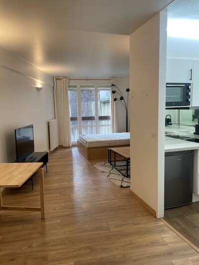 Location appartement studio Paris 16e