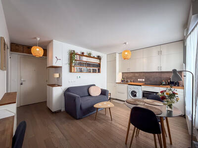 Vente appartement studio Paris 19e