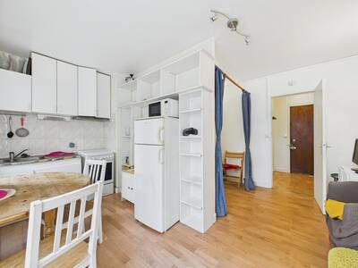Vente appartement studio Paris 19e