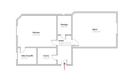 Vente appartement 2 pièces Saint-Denis (93)