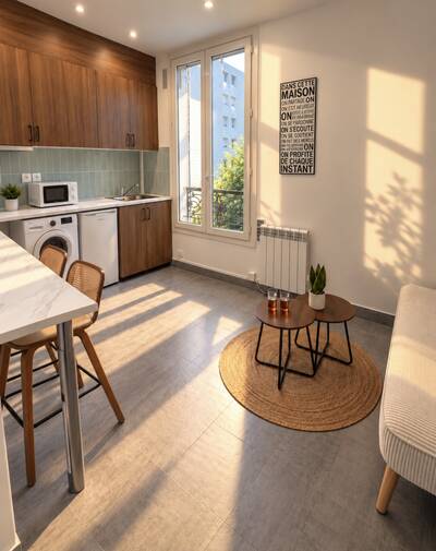Location appartement studio Levallois-Perret (92300)