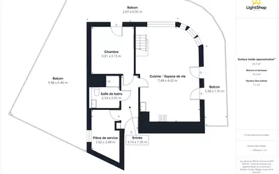 Duplex - Villeneuve-Le-Roi (94290)