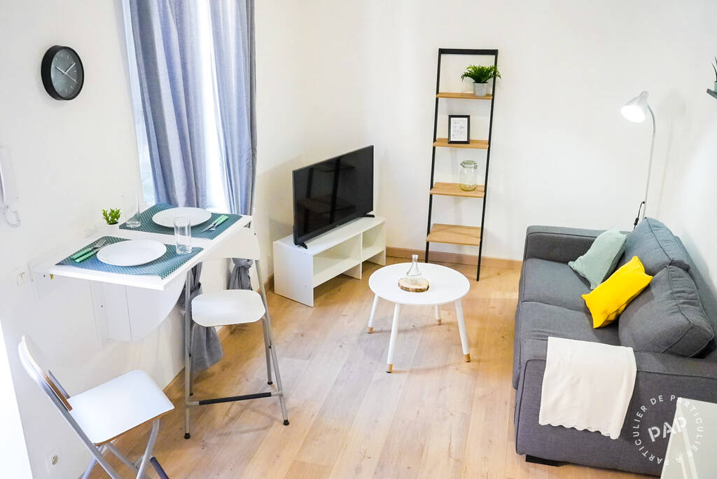 Location meublée studio 22 m² Roubaix (59100) 22 m² 550