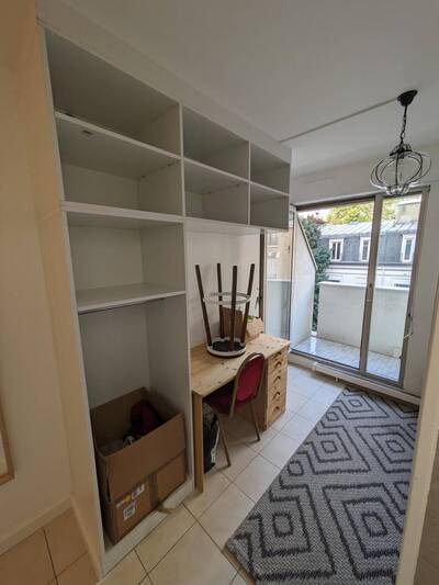 Location appartement studio Paris 16e
