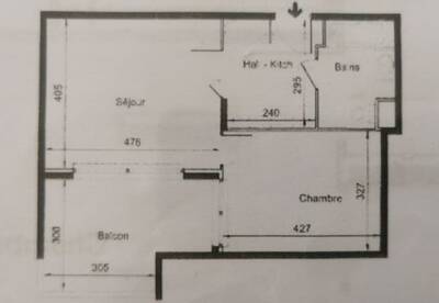 Location appartement 2 pièces Calvi (20260)