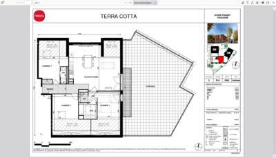 Vente appartement 4 pièces Toulouse (31)