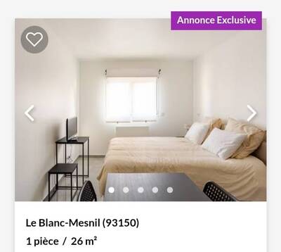 Location appartement studio Le Blanc-Mesnil (93150)