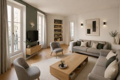 Vente appartement 4 pièces Paris 15e
