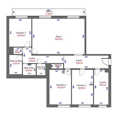 Vente appartement 5 pièces Meudon (92190)