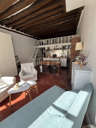 Vente appartement studio Paris 3e