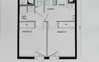 2 Chambres-Résidence Étudiante-Idéal Colocation