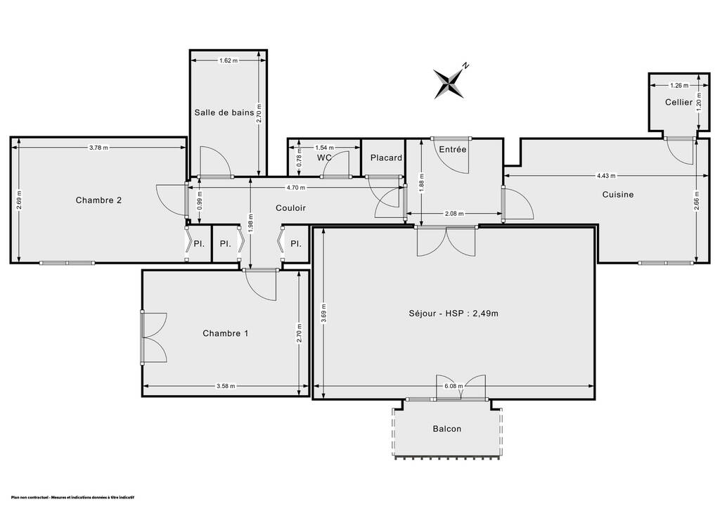 Vente Appartement Gonesse (95500) 68&nbsp;m² 195.000&nbsp;&euro;