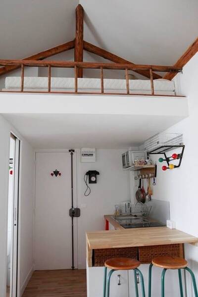 Vente appartement studio Paris 17e