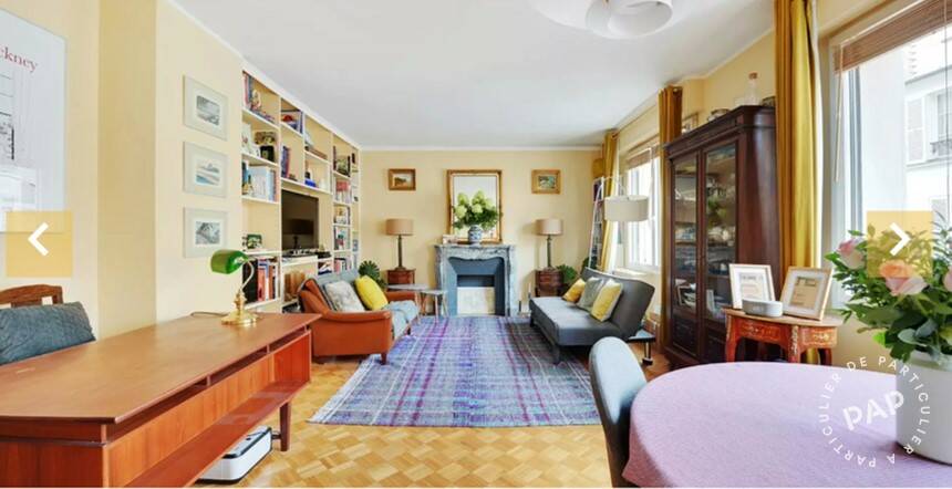 Appartement 4 pièce(s) 72 m²à vendre Paris-7e-arrondissement