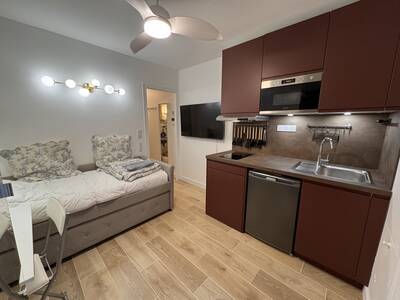 Location appartement studio Paris 16e