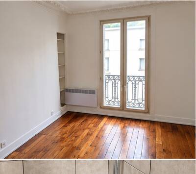 Vente appartement studio Paris 18e