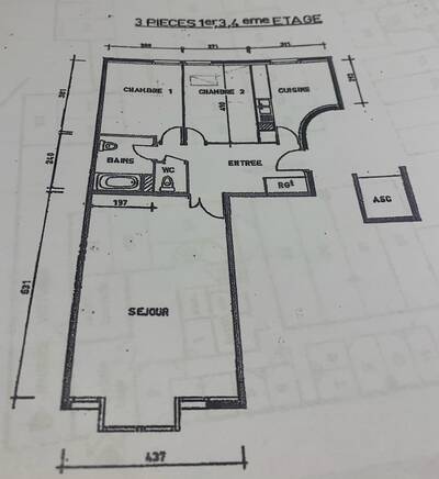 Vente appartement 4 pièces Nancy (54)