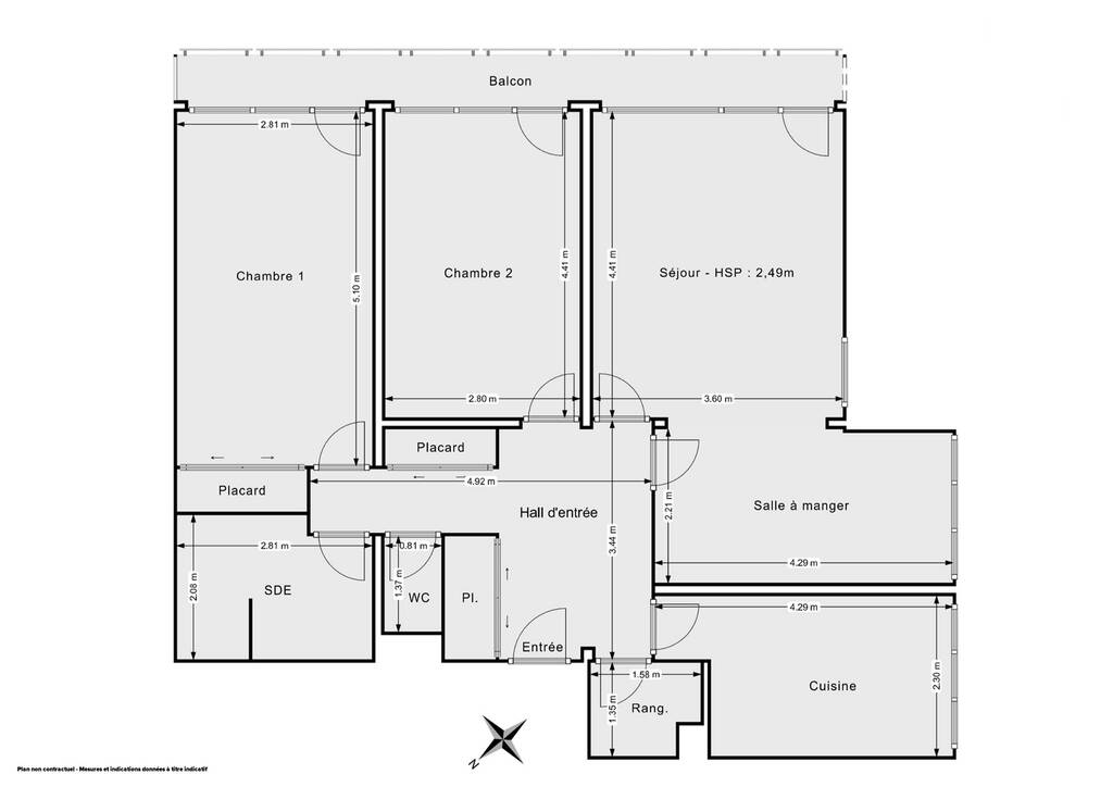 Vente Appartement Wissous (91320) 83&nbsp;m² 398.000&nbsp;&euro;
