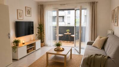 Location appartement 2 pièces Le Bouscat (33110)