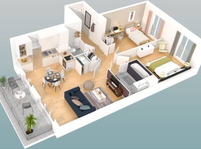 Vente appartement 3 pièces Cormeilles-en-Parisis (95240)