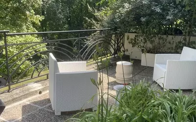Appartement-Villa Avec Terrasses, Parc Privé Et Vue Seine